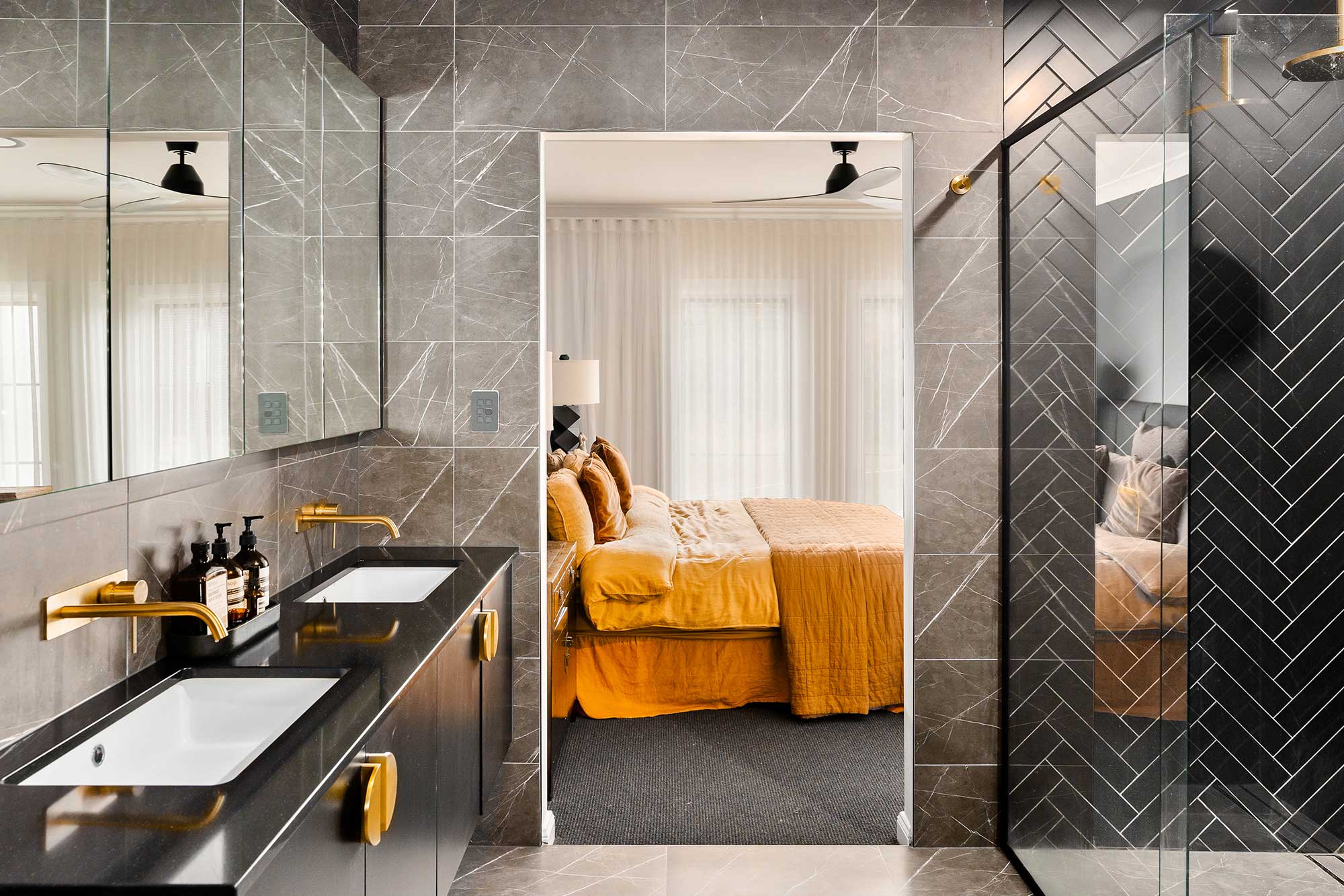 full height tiling in ensuite